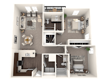 2 bed 2 bath at The Oasis at 301 Apartments, Riverview, Florida