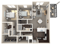Unit B4 at The Oasis at Highwoods Preserve, Tampa, FL, 33647