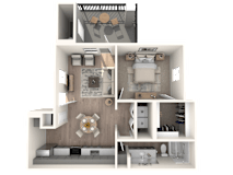 3d Unit A2-815sf at Inspiration Apartments, Cottonwood, AZ