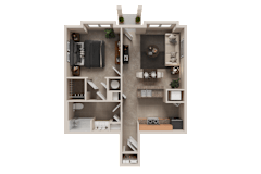 Ash Floor Plan at The Crest at Elm Tree, Pennsylvania 17552