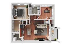 Pinnacle Floor Plan at Meridian West Shore, Pennsylvania