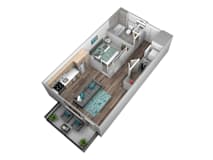 A00 Floor Plan at Makers Rise, Herndon, VA