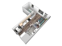 A02 Floor Plan at Makers Rise, Herndon Virginia