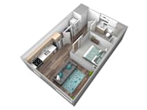 A03 Floor Plan at Makers Rise, Herndon, VA