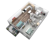 B10 Floor Plan at Makers Rise, Herndon Virginia