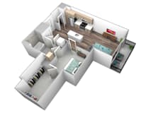 B12 Floor Plan at Makers Rise, Virginia