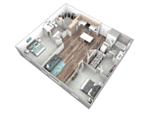 C10 Floor Plan at Makers Rise, Herndon Virginia