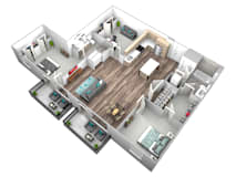 C21 Floor Plan at Makers Rise, Herndon Virginia
