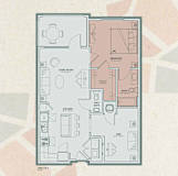 A3-A Floor Plan at Mosaic at Levis Commons, Perrysburg, OH, 43551