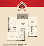 Monon Place II  -  2 Bedrooms Floor Plan at Monon Living, Indianapolis, IN, 46220