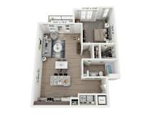 A2d_Graphite Floor Plan at Plat 4 at Research Triangle, North Carolina, 27703