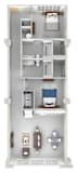 B2 Floor Plan at Parcels at Concourse, Memphis, TN, 38104