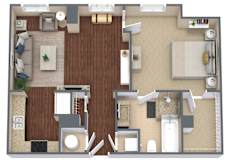 Transit 17 Floor Plan at Metro67, Tennessee, 38103