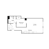 A3 Floor Plan at The Commonwealth Building, Pittsburgh