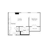 A4 Floor Plan at The Commonwealth Building, Pennsylvania