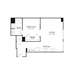 A5 Floor Plan at The Commonwealth Building, Pennsylvania