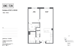 1 bedroom 1 bath I at One Ten Apartments, New Jersey, 07310