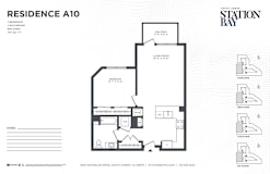 A10 Floor Plan at Station Bay, South Amboy, 08879
