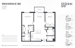 B8 Floor Plan at Station Bay, South Amboy, 08879