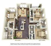 Atlanta 3Bed 2Bath at Century South Shore Apartments, League City, 77573