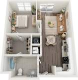 Arrowood Floor Plan at Century Bridges, Roanoke, VA