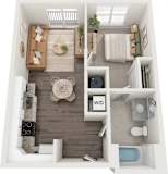 Ridgewood Floor Plan at Century Bridges, Roanoke Virginia