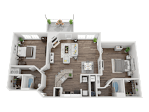 B1 Floorplan at Creekside at White Oak, Newnan, GA