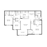 3 bed 2 bath A at Ansley Walk, Louisiana
