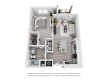 1Bed 1Bath-C at Capital Creek at Heritage Apartments, Wake Forest, NC