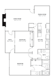 2BR 2BA (1310 SF) at Riverchase Landing, Alabama