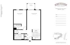 A floor plan for a property located at Pier Village Long Branch.
