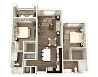 2Bed 2Bath_A at Waterstone at Hamburg Apartments, KY 40509