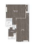 One Bedroom at 1500 Arlington in Rosslyn