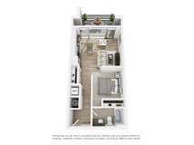 One bedroom apartment at The Shay in Washington, DC