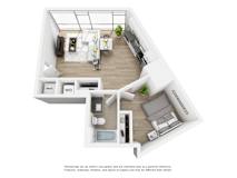 ONE BEDROOM APARTMENT