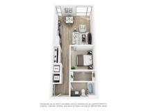 One bedroom apartment at The Shay in Washington, DC