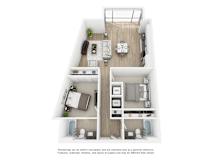 bedroom floor plan | apartments in pittsburgh pa | the alden