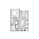 A1 Floorplan at Cobalt, Texas, 76131