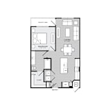 A2 Floorplan at Cobalt, Saginaw, TX, 76131
