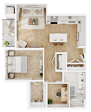 A7 Floor Plan at Lilia, Lilydale