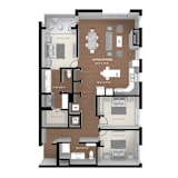 Brownsville Floor Plan at Expo, Minneapolis, 55414