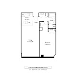 Flax Floor Plan at The Cosmopolitan, Minnesota, 55101