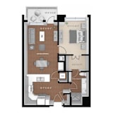 Fulton Floor plan at Expo, Minneapolis, MN