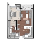 Hastings Floor Plan at Expo, Minnesota, 55414
