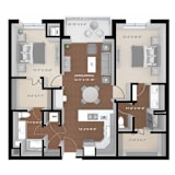 Reads Landing Floor Plan at Expo, Minneapolis, 55414
