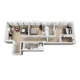 C2 Floor Plan at 1600 Callowhill, Philadelphia, PA 19130