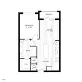 Vero McKinney Apartments in McKinney, TX One Bedroom Floor Plan