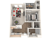 Anacapa Floor Plan at 55+ FountainGlen Stevenson Ranch, Stevenson Ranch, CA