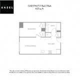 Chestnut Floor Plan at Ansel, San Francisco California