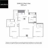 Duboce Floor Plan at Ansel, San Francisco, 94103